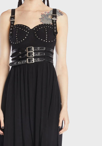 Stepping Into Stardom Maxi Dress