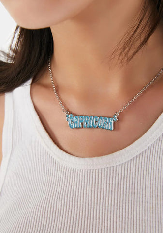Capricorn Necklace