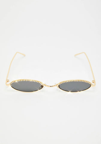 Rhinestone Stares Tiny Sunglasses