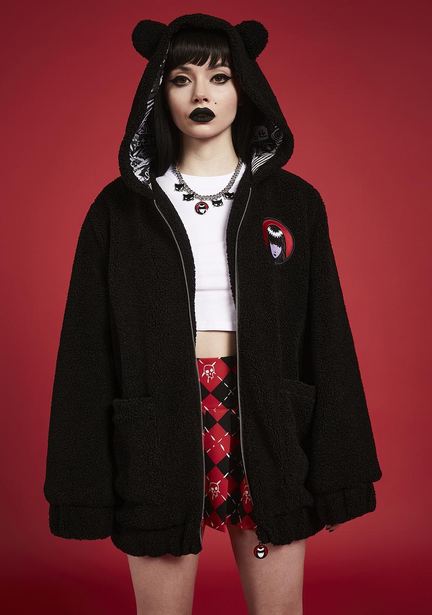 Don't Bother Meow Faux Fur Coat