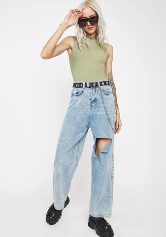 Sage Bustier Silhouette Bodysuit