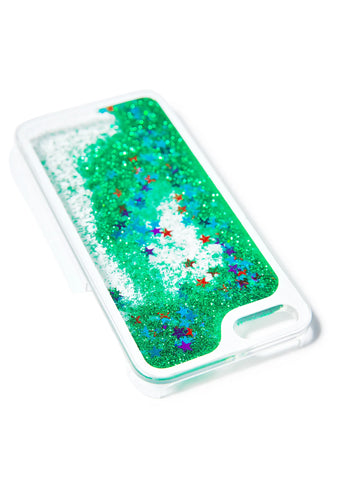 Shooting Star Glitterfalls iPhone Case