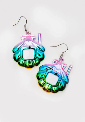 Leave A Message Shell Earrings