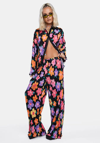 90s Muse Floral Pants