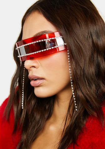 Siren Cyber Tears Shield Sunglasses