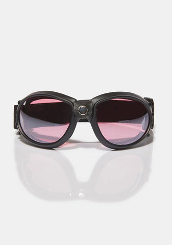 Rose Goggle Glasses