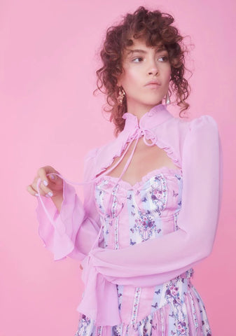 Tallest Tower High Collar Bustier