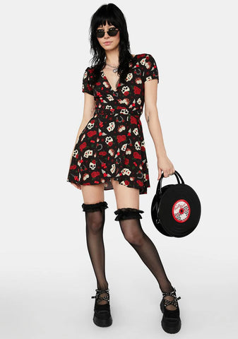 Rockabilly Baby Wrap Dress
