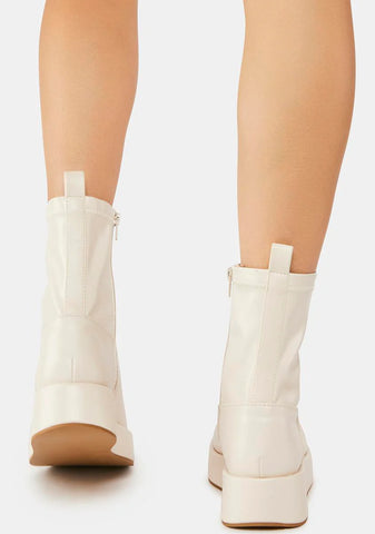 Not Okay Ankle Boots