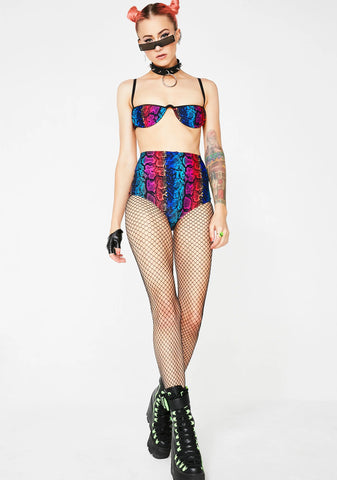 Junglist Jewel Drop Booty Shorts
