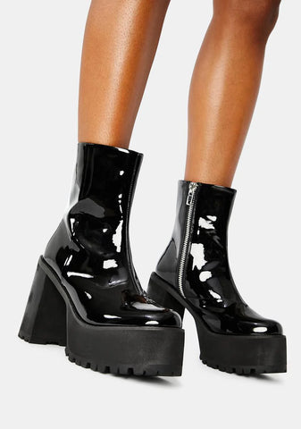 Strut The City Platform Boots