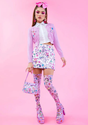 Little Angels Embroidered Cardigan